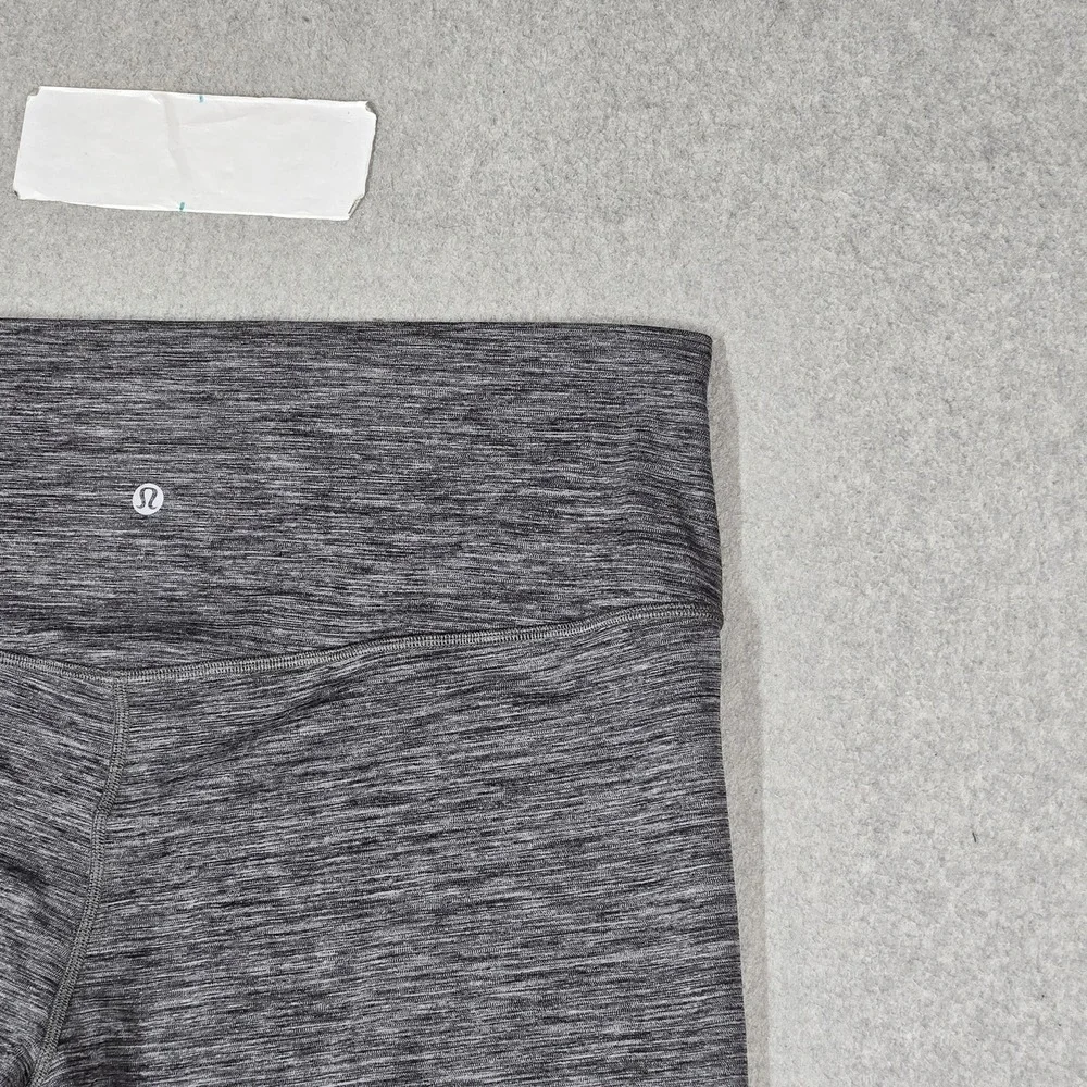 Lululemon Women Activewear Pants 20 Gray Wunder Train High Rise Legging Yoga